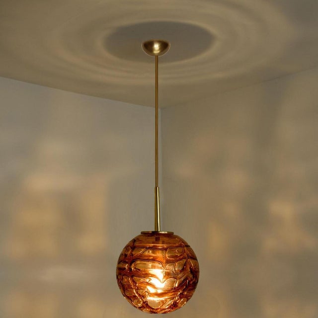 Cascade Hanging Light Fixture with Eight Murano Glass Globes, 1960s For Sale - Image 18 of 18