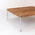 Large Square Coffee Table with Rope Top For Sale - Image 5 of 9