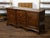 Wood English Georgian Period 1800s Oak Dresser Base with Five Drawers and Two Doors For Sale - Image 7 of 12
