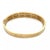 Contemporary Diamond Bracelet 14k Yellow Gold Hinged Bangle Bequette and round. For Sale - Image 3 of 6