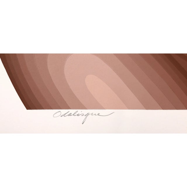 Odalisque, Roy Ahlgren Screen Print For Sale - Image 4 of 5