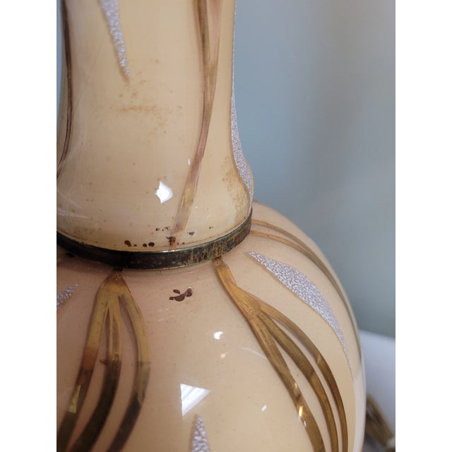 1950s Pair of Hollywood Regency Lamps For Sale - Image 10 of 11