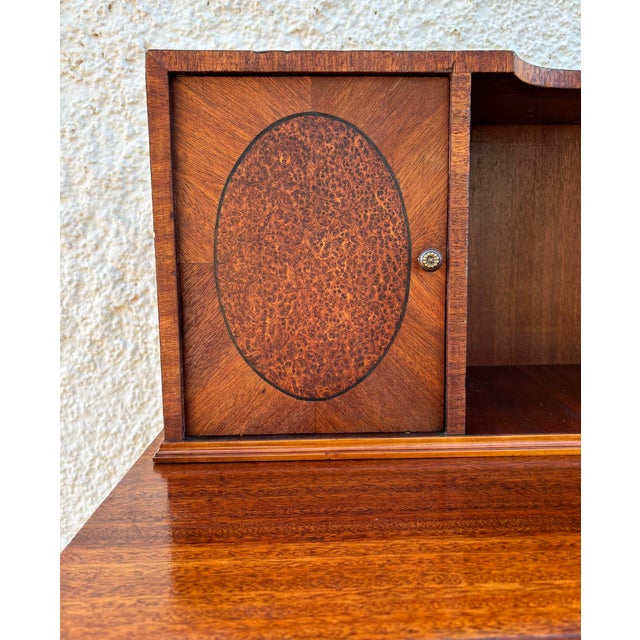 Spanish Writing Desk With Upper Cabinets, 1940s For Sale - Image 13 of 18