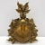 Antique French Pair of Gilt Brass Filigree & Glass Rococo Style Perfume Bottles For Sale - Image 9 of 12