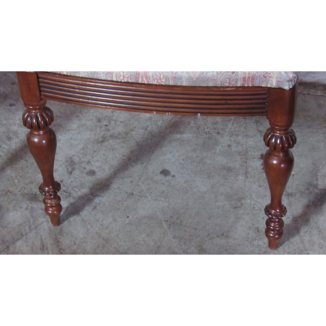 Ethan Allen 1980s Ethan Allen British Classic Cherry Dining Room Chairs Set For Sale - Image 4 of 7