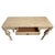 Sanded Oak Turned Leg Desk For Sale In Los Angeles - Image 6 of 6