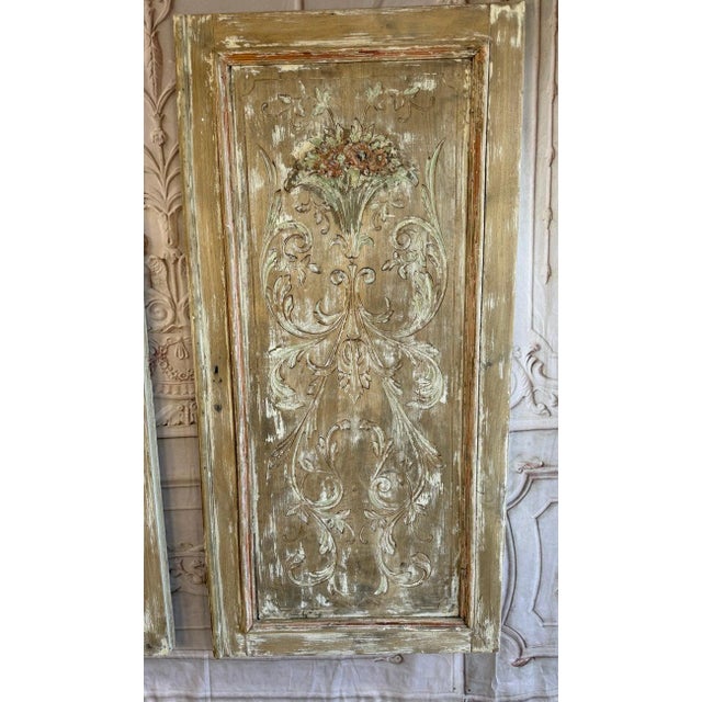 Antique French Louis XV Boiserie Panels, Hand-Carved, Circa 1850 For Sale In Los Angeles - Image 6 of 17
