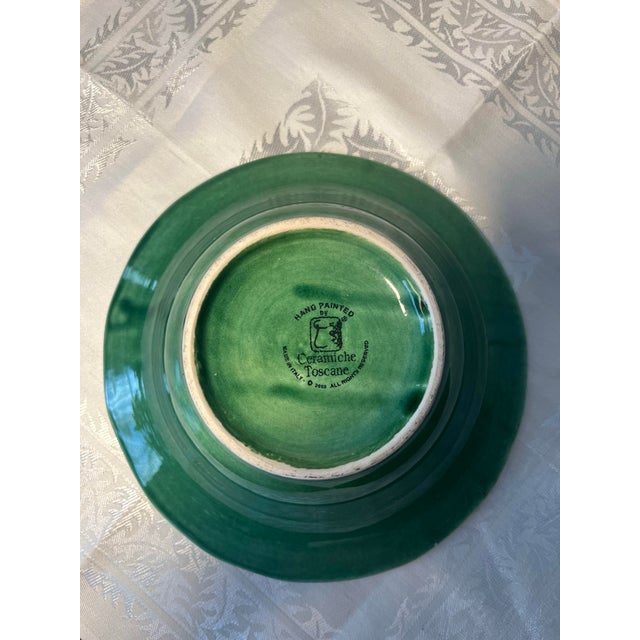 Italian Handpainted Bowl For Sale - Image 4 of 4