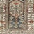 Long Persian Kurdish Runner With Medallion Design in Charcoal, Ivory and Red For Sale - Image 9 of 14
