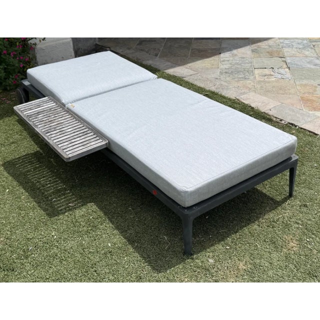 2020s Gloster Grid Outdoor Chaise Loungers, Set of Four For Sale - Image 5 of 12