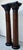 Wood Pair of Custom Vintage Wooden Corinthian Column Pedestals With Capitals For Sale - Image 7 of 18