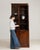 Wood 19th Century France Rich Mahogany Glazed Mahogany Bookcase Cabinet For Sale - Image 7 of 11