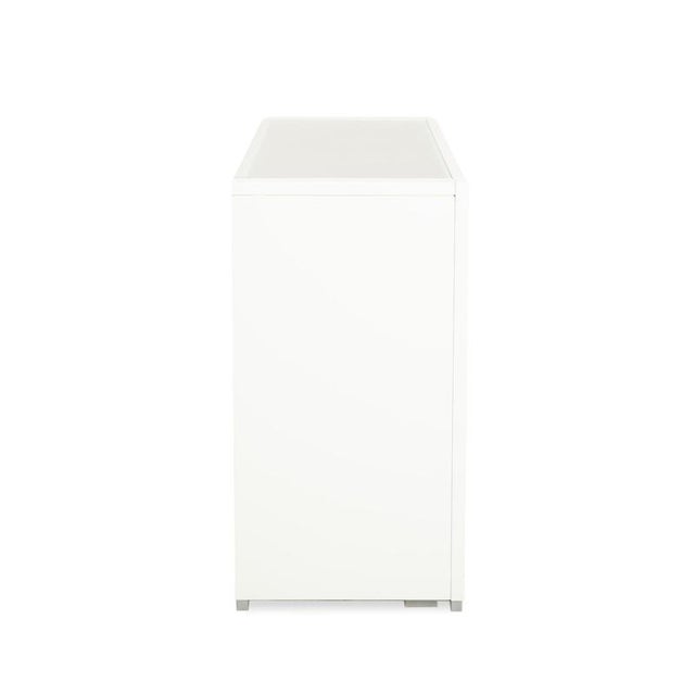 Wooden Sideboard in White and Brown from Hülsta For Sale - Image 15 of 16