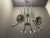 Mid-Century Chrome Chandelier, 1970s For Sale - Image 4 of 7