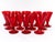 Mid-Century Modern Set of 12 Red Venetian / Murano Glass Salviati Attributed Wine Goblets or Cups For Sale - Image 3 of 18