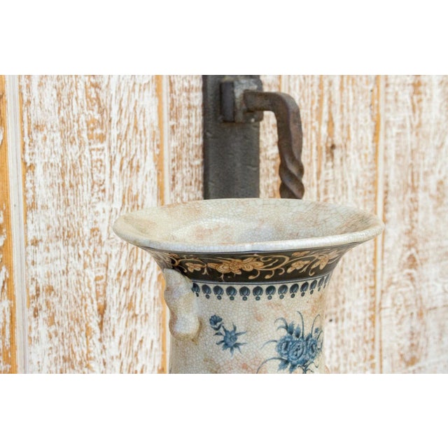 Chinese Export Painted Vase For Sale - Image 11 of 12