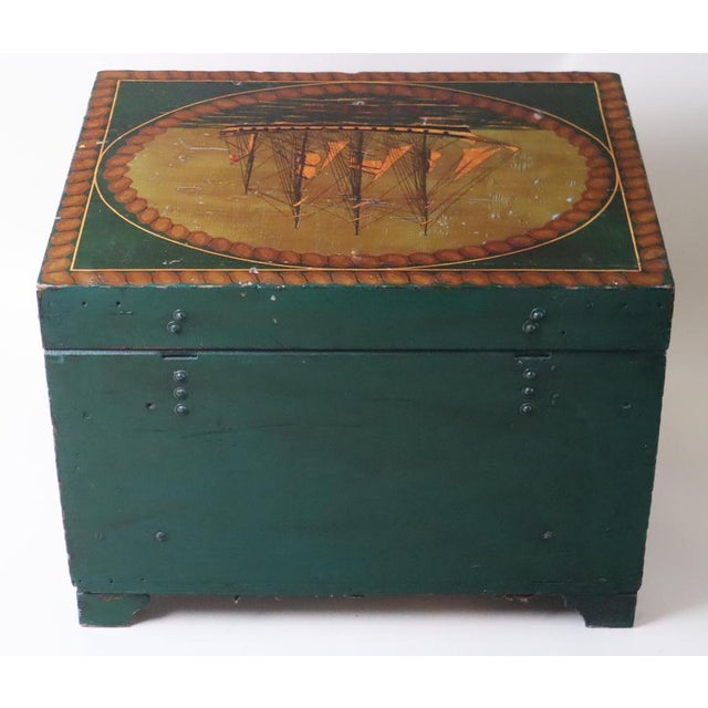 Sailing Ship Neptune V. R. Deck Games Chest, 1890s For Sale - Image 6 of 16