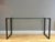 Vintage Patinated Bronze Console Table by Peter Ghyczy, 1980 For Sale - Image 10 of 14
