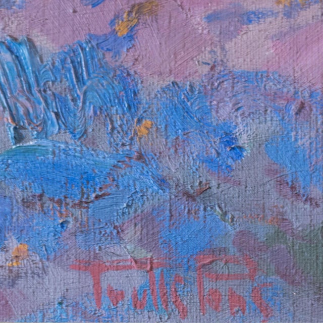 Ramon Trulls Pons, Rural Catalan Landscape, 1950s, Oil on Canvas For Sale - Image 7 of 9