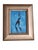 Vintage Contemporary African Figural Oil Paintings - Set of 3 For Sale - Image 4 of 7
