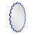 Kenneth Ludwig Chicago Cloud Mirror Royal Blue For Sale - Image 4 of 11