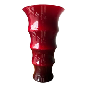 Holmegaard Denmark Karen Blixen Vase Design by Anja Kjae