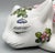 Vintage Tobacco Leaf Porcelain Sleeping Cat Ceramic Figure by Andrea by Sadek – Chinoiserie / Grandmillennial For Sale - Image 13 of 14