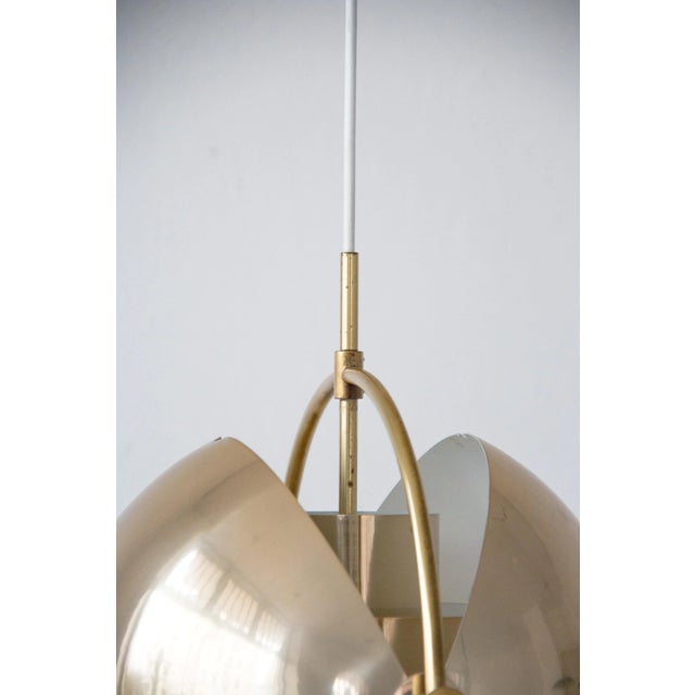 Multi Lite Pendant by Louis Weisdorf for Lyfa, 1970s For Sale - Image 11 of 12