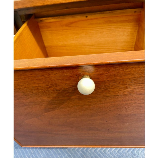 1959 Mid-Century Modern Walnut Writing Desk by Kipp Stewart for Drexel Declaration For Sale - Image 10 of 18