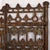 Vintage Indian Iron Garden Gate, in very good condition with a beautiful weathered patina. 56x3x51H