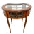 Mid-20th Century Italian Walnut Kidney-Shaped Display Vitrine Table Cabinet For Sale In Palm Springs - Image 6 of 11