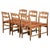 Vintage Razor Blade Oak Dining Chairs by Henning Kjærnulf, 1960s, Set of 6 For Sale - Image 10 of 10