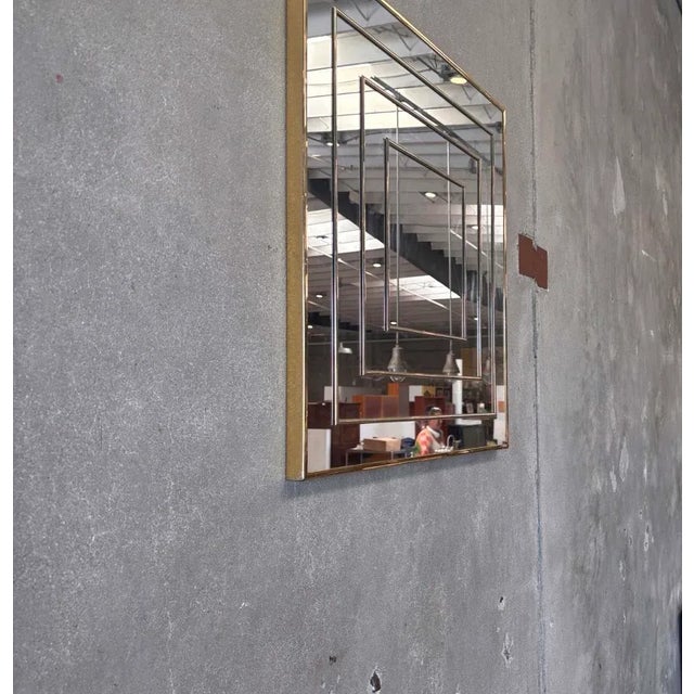 Modern Post Modern Sharon Art Mirror For Sale - Image 3 of 7
