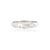 VR Jewels 8 Flush Set Scattered Diamond Celestial Band Ring Size 5.5 in 14k White Gold For Sale - Image 4 of 17