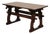 Early 19th C. Oak Trestle Table, France For Sale