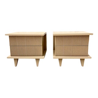 1950s Vintage Night Chests by American of Martinsville Bali-Hi Collection - a Pair For Sale
