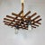 Teak Ceiling Light from Esperia, Italy, 1960s For Sale - Image 3 of 8