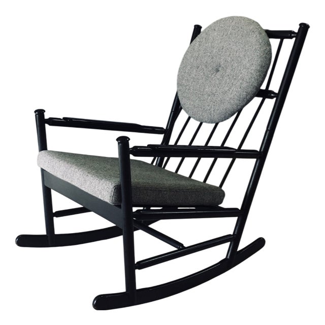 Mid-Century Modern Scandinavian Rocking Chair, Sweden, 1960s For Sale