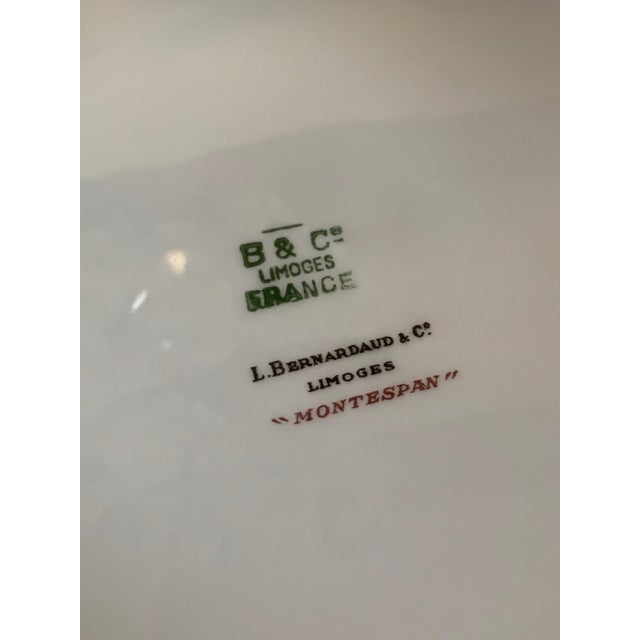 Ceramic French Dinnerware by Bernardaud Limoges, 1965, Set of 42 For Sale - Image 7 of 12