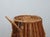 Vintage Italian Rattan Barrel Bar Cart, 1960s For Sale - Image 8 of 12