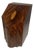 George III Mahogany Knife Box: 18th Century Serpentine Stationery Storage For Sale