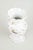 Meissen vase, early 19th century. Rare porcelain vase with rich relief modelling and hand-painted polychrome floral and...