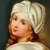 Antique 19th C. German Porcelain Plaque of Beatrice Cenci Signed C. Russhuldt, Gilt Rococo Frame For Sale In San Diego - Image 6 of 12
