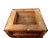 19th Century European Empire, Biedermeier Burl Walnut Marble-Top Bedside Cabinet For Sale - Image 4 of 9