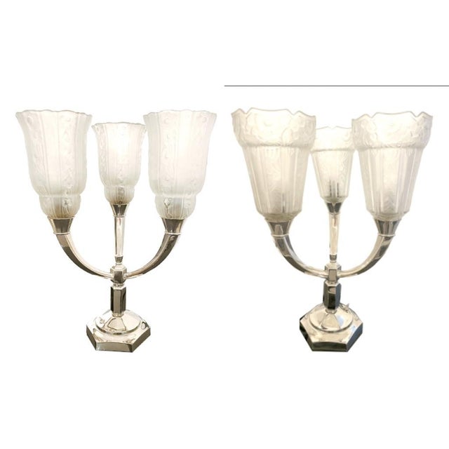 Art Deco Table Lamps, Set of 2 For Sale - Image 13 of 18