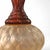 Gold Violet Murano Glass Lamps, Set of 2 For Sale - Image 8 of 11