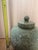 Ceramic Chinese Ceramic Pot Longquan Ware Celadon Lid Jar Hand Carved Flowers Pattern For Sale - Image 7 of 11