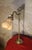 Vintage Adjustable Desk Lamp with Marbled Opaline Shade and Brass, 1920 For Sale - Image 6 of 8