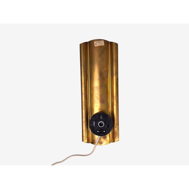 1960s Kurant, Norwegian Modern, Wall Lights, Brass, Opaline Glass For Sale - Image 12 of 12