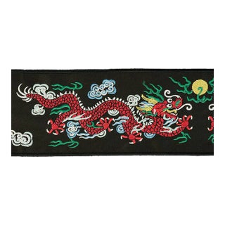 Schumacher Lili Dragon Tape in Black For Sale